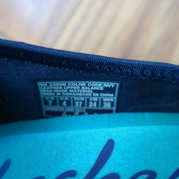 New Skechers Mono Navy Comfort Flats Slight Metallic Sheen - Picture 3 of 4